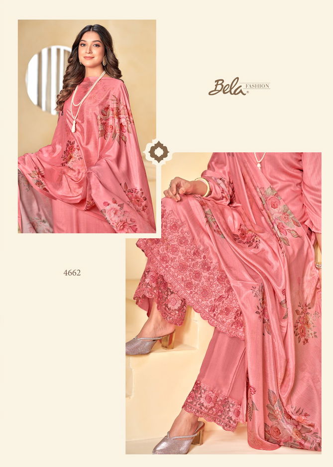 Nyra By Bela Silk Digital Printed Salwar Kameez Wholesale Shop in Surat